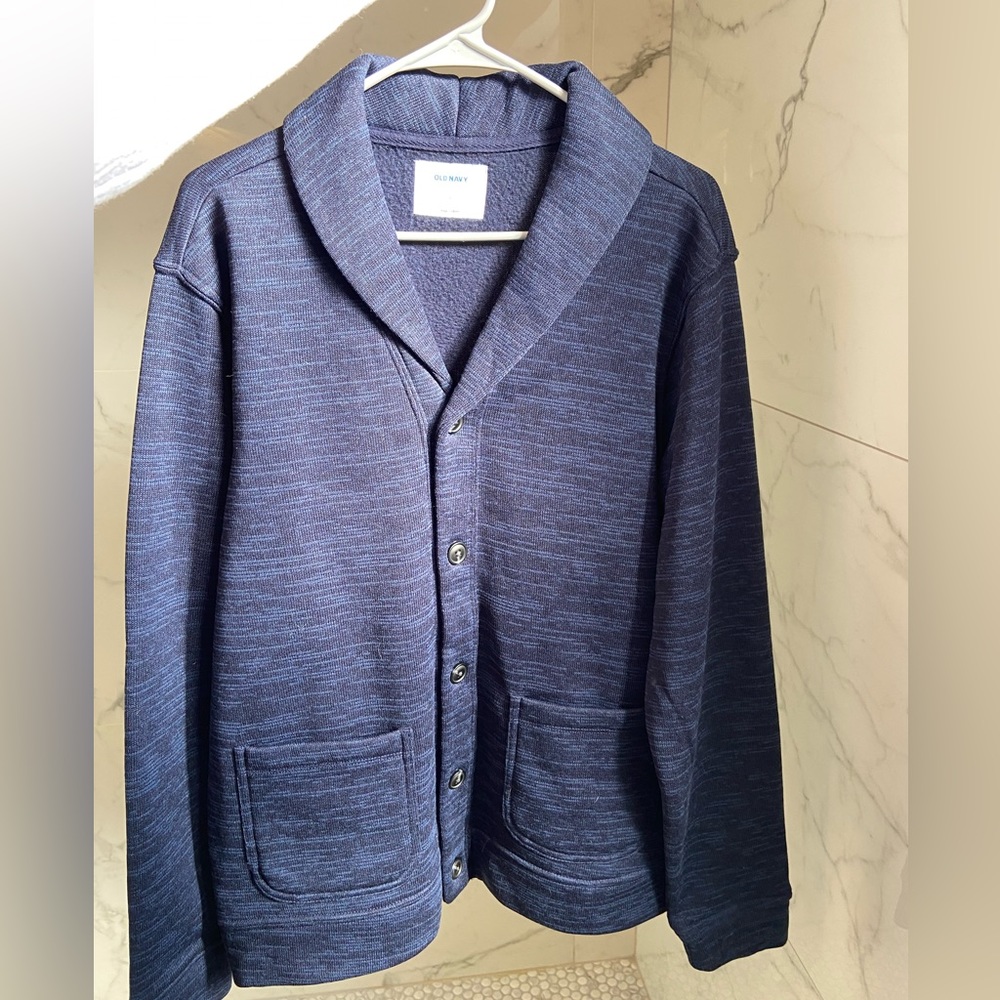 Old navy men’s cotton warm blazer